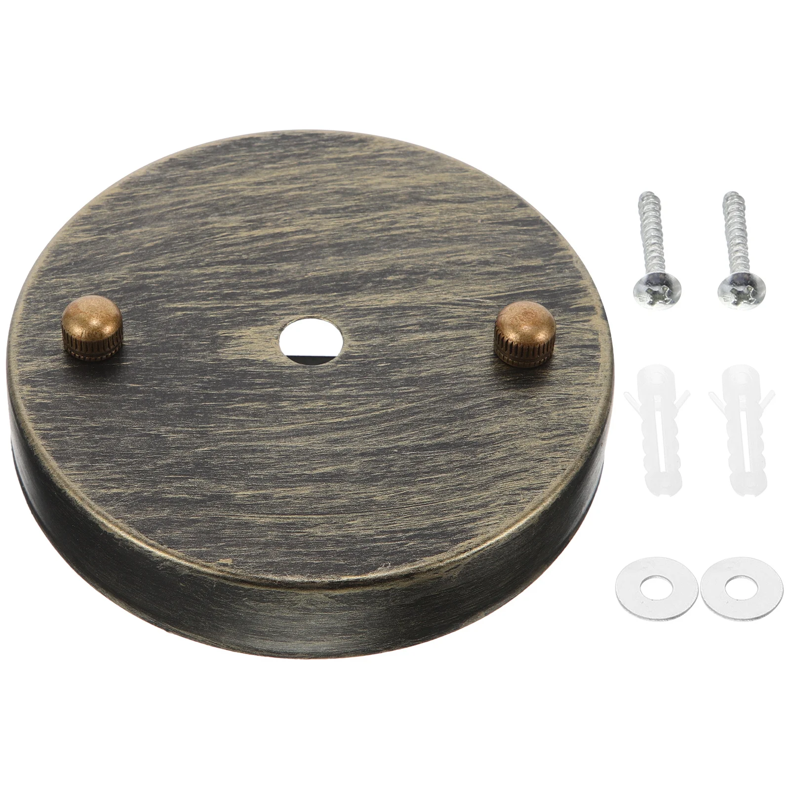 鉄製天井プレートランプキャノピーヴィンテージインダストリアルスタイル照明器具取り付けプレートペンダントライト用ホーム廊下レストラン