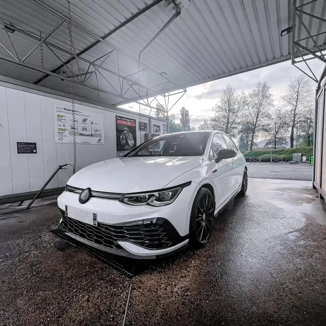 Tuning Bodykit Headlight Exterior Cover Trim Gloss ABS Splitter Eyebrow Eyelid Accessories For Volkswagen Golf 8 MK8 2020-2024