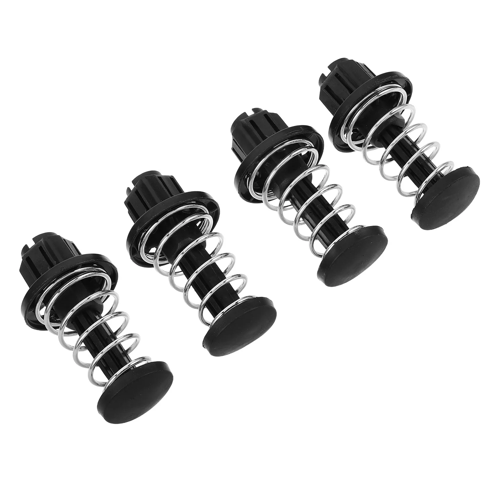 4Pcs Engine Hood Springs Weather Resistant Automotive Hood Catch Spring Car Assembly Safety Retaining Clip Engine Cover Buffer