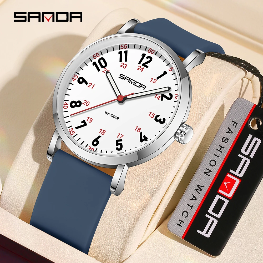 

SANDA Brand New 3267 Fashionable Women's Lightweight Luxury Quartz Watch Style Simple Casual Women's Quartz Watch 2025