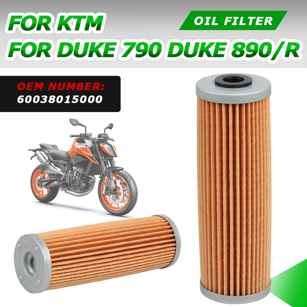 For KTM DUKE790 DUKE 790 DUKE 890 R 890R DUKE890 790DUKE Motorcycle Accessories Oil Filter Gas Fuel Spare Parts OEM 60038015000