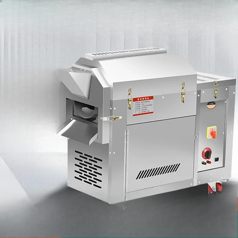 

Fried melon seeds, peanuts, sugar fried chestnuts, walnuts, gas electric heating frying machine, fully automatic commercial