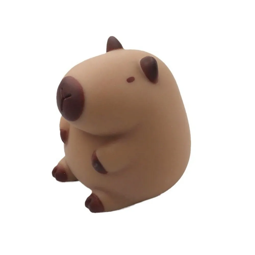 Cartoon Capybara Squeeze Toys Slow Rebund Stress Relief Decompression Toys Flour Animals Fingertip Fidget Sensory Toy