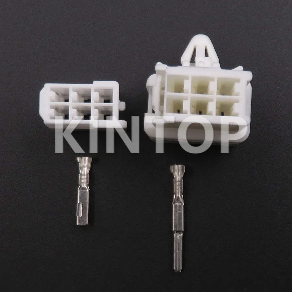 Set di 6 Pin per Connettore Cablaggio Fanale Posteriore Auto, Compatibile con Toyota Lexus 6240-5118 6240-1107 6098-2679 6098-2680