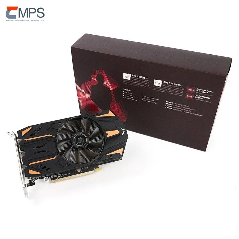 Cost-effective Graphics Card Gaming Graphics Card RX 550 4GB GDDR5 Black Fan 60W DP Workstation 64 Gb Gpu  128bit