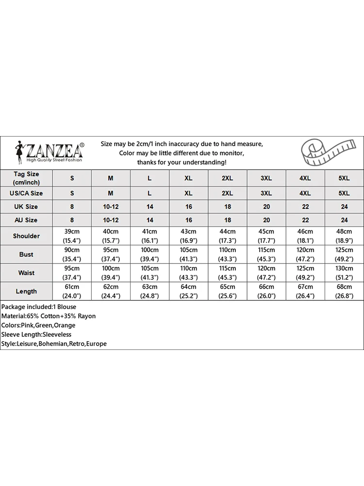 ZANZEA Summer Beach Tank Tops Vintage Camis Women Bohemain Strap Blouse Casual Holiday Tees Oversize Tunic Shirt Loose Blusas