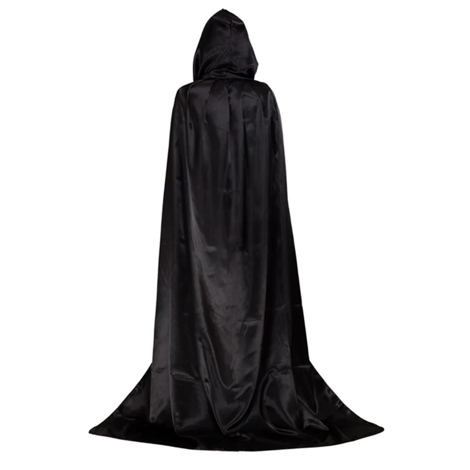 Adult Halloween Grim Reaper Cloak Cape Cosplay Wizard Devil Cloak Nightclub Bar Dress Costume Vampires Grim Reaper Party Cloak