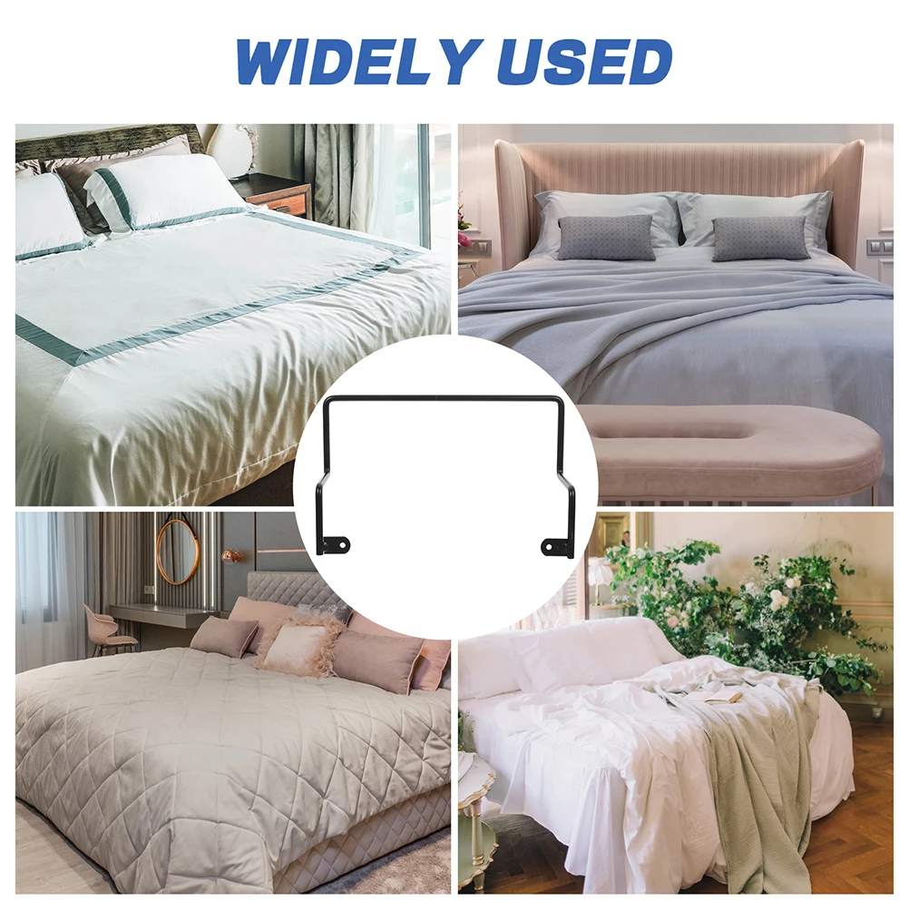 

2pcs Mattress Anti-slip Baffle Stopper 6X80X210 Soft Bed Stabilizer Iron Non-slip Holder For Frame Easy Install Bedding