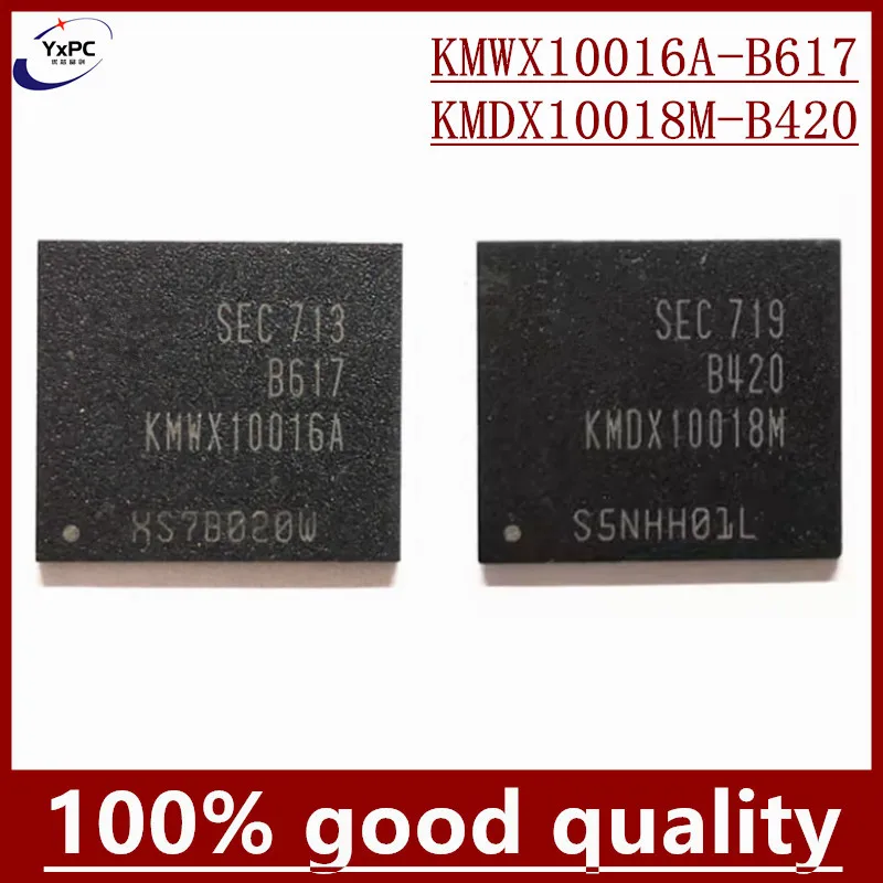 

KMDX10018M-B420 KMWX10016A-B617 KMWX10016A B617 32GB BGA254 EMCP 32G Memory IC Chipset With Balls