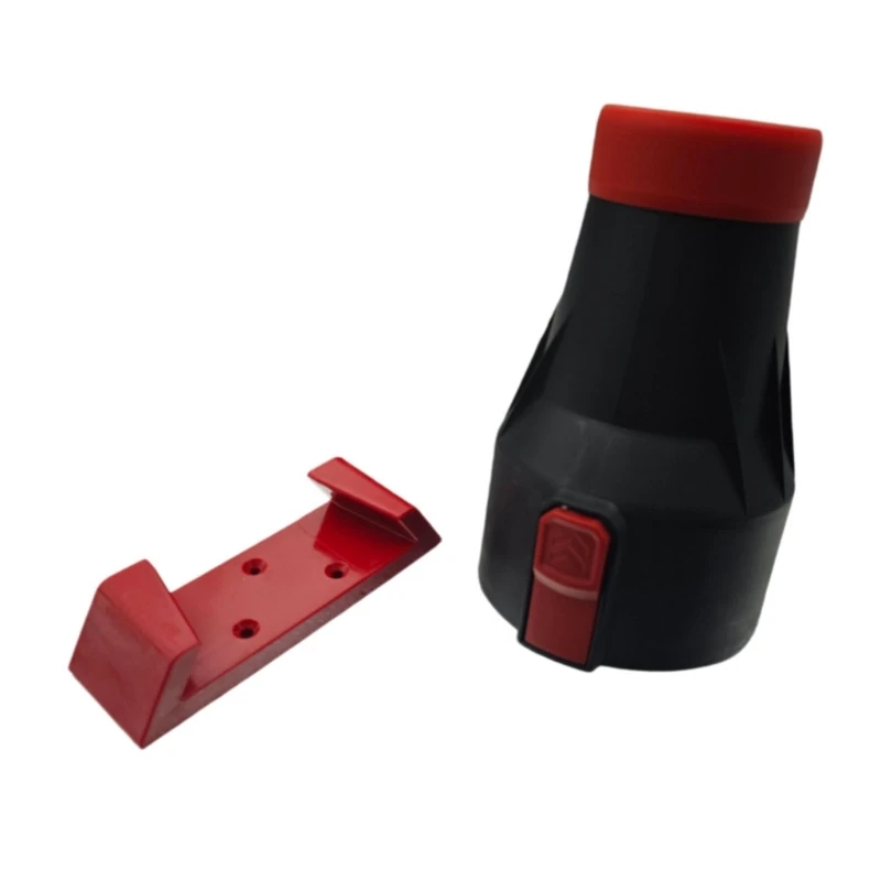 Push In Car Drying Nozzle with Wall Mount Storage Base Set