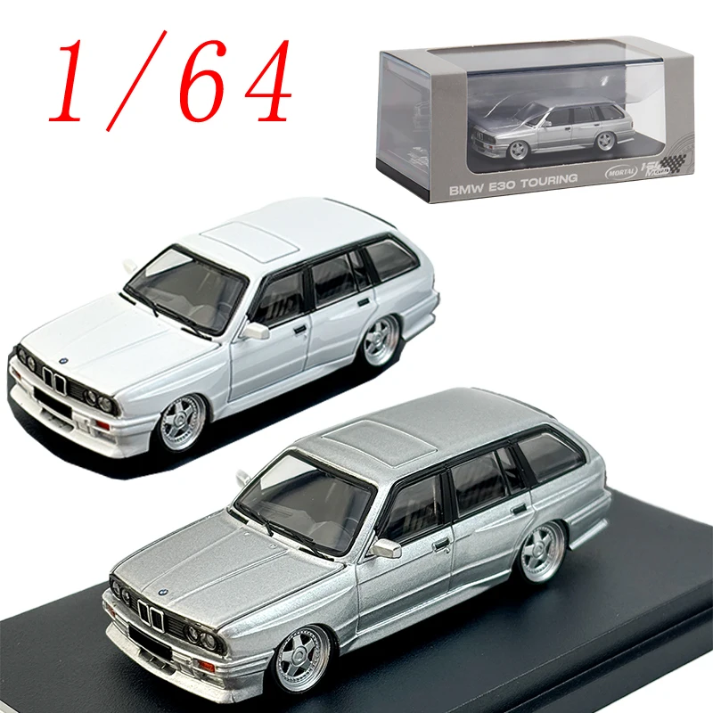 

Diecast 1/64 Scale BMW E30 Wagon Car Model BMW Racing Car Model Collection Toys for Boys Original Box