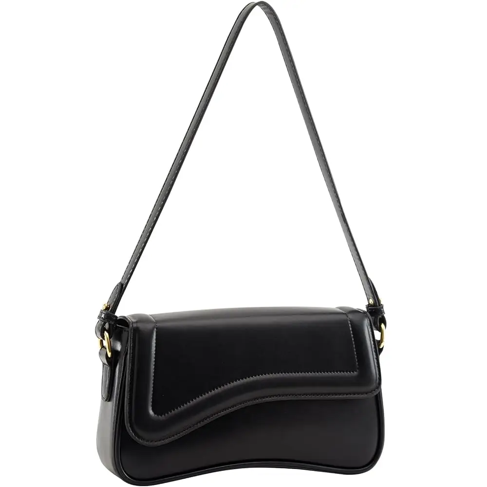 

Женская сумка через плечо, кожаная сумка-хобо, клатч, сумка-седло, модная сумка на плечо с 2 съемными ремнями