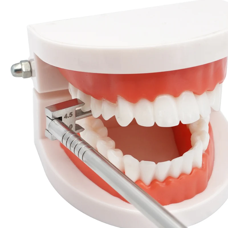 1PC Dental adjustable bracket locator, rod type adjustable angle positioning ruler, oral stainless steel positioning tool view 3