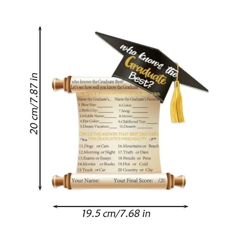 Annonce de remise de diplôme 2025 cartes cartes de voeux 2025 fournitures de décoration de fête de remise de diplôme pour fils fille petit-fils