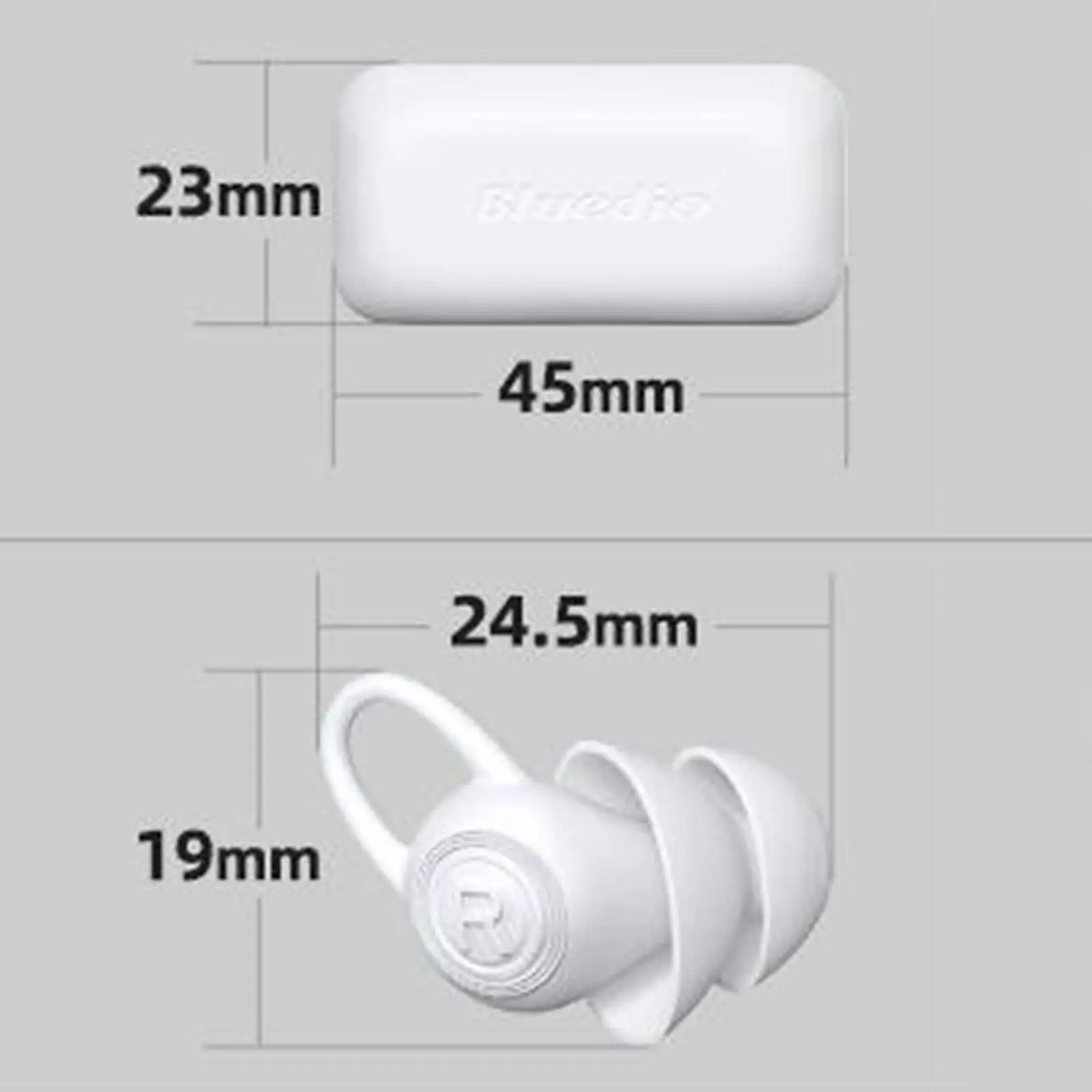 Imagem -06 - Tampões Auriculares de Silicone Reutilizáveis Redução de Ruído Impermeável Tampões para Dormir Natação Ronco Concertos