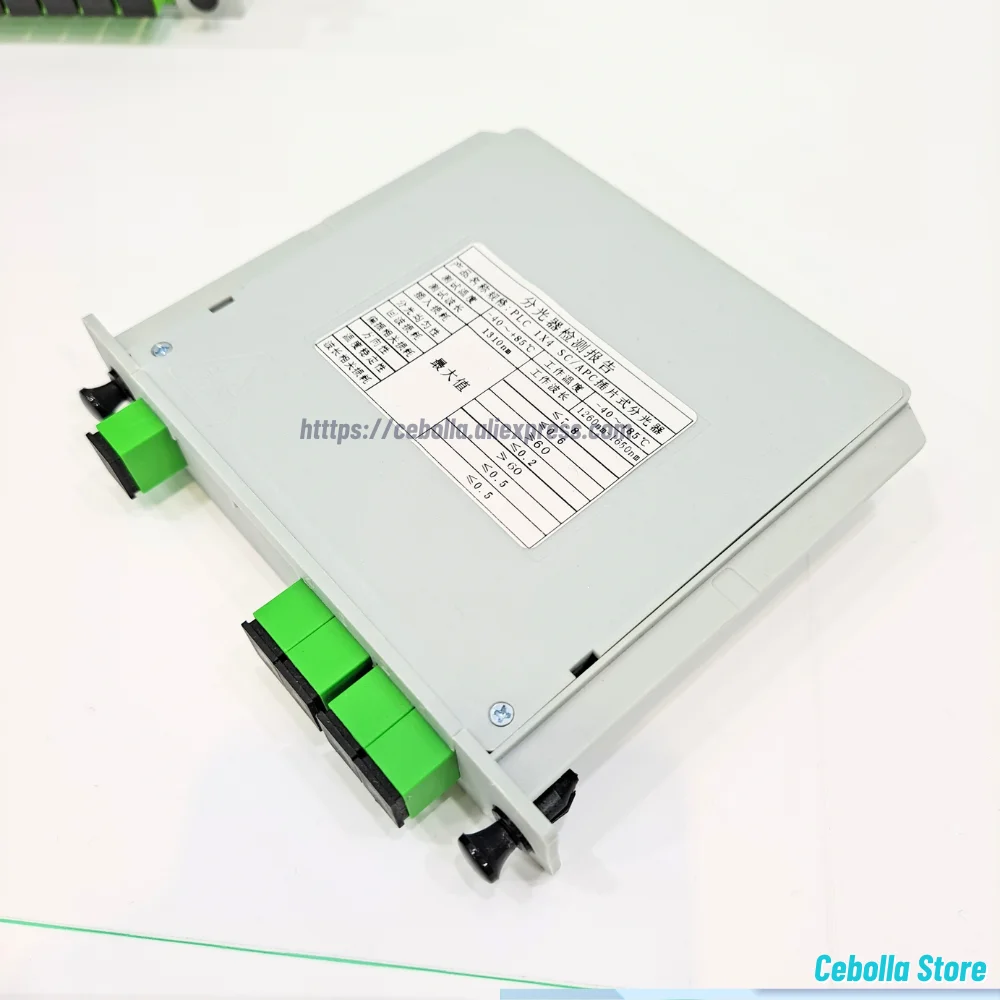 مقسم الألياف الضوئية 1-4 SC UPC/APC صندوق كاسيت المكونات في نوع مقسم بصري صندوق مقسم الألياف الضوئية