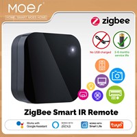 MOES Tuya ZigBee Smart IR Remote Control Universal Infrared Remote Controller for Smart Home works with Alexa Google Home