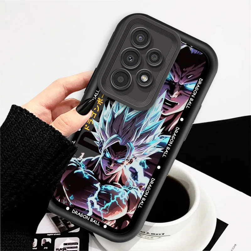 D-Dragon Ball Gohan Goku For Samsung A73 A71 A54 A53 A52 A51 A33 A32 A21S A14 A13 A12 A03 A04 A05 5G Eye Ladder Soft Phone Case