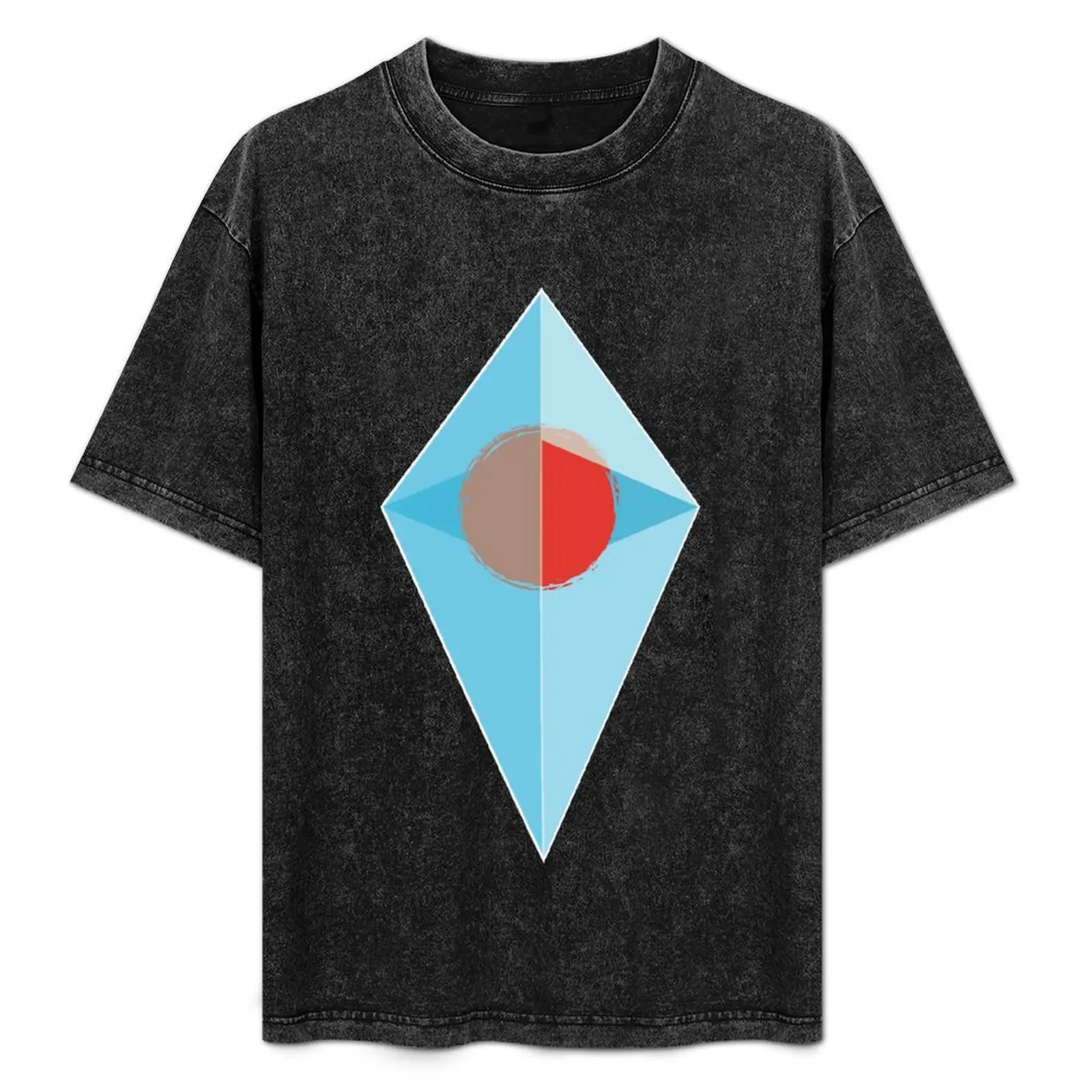 

NMS Atlas Diamond in Blue and Red T-Shirt summer tops quick drying for a boy cheap stuff mens funny t shirts