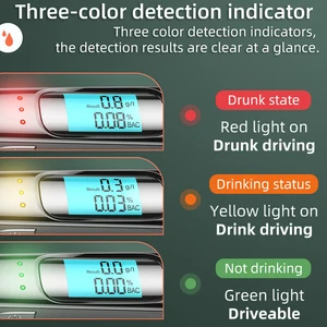 Alcohol tester No contact with Digital Led alcoholmeter alcohol tester 8 Main Alcoholmeter Sales - №5