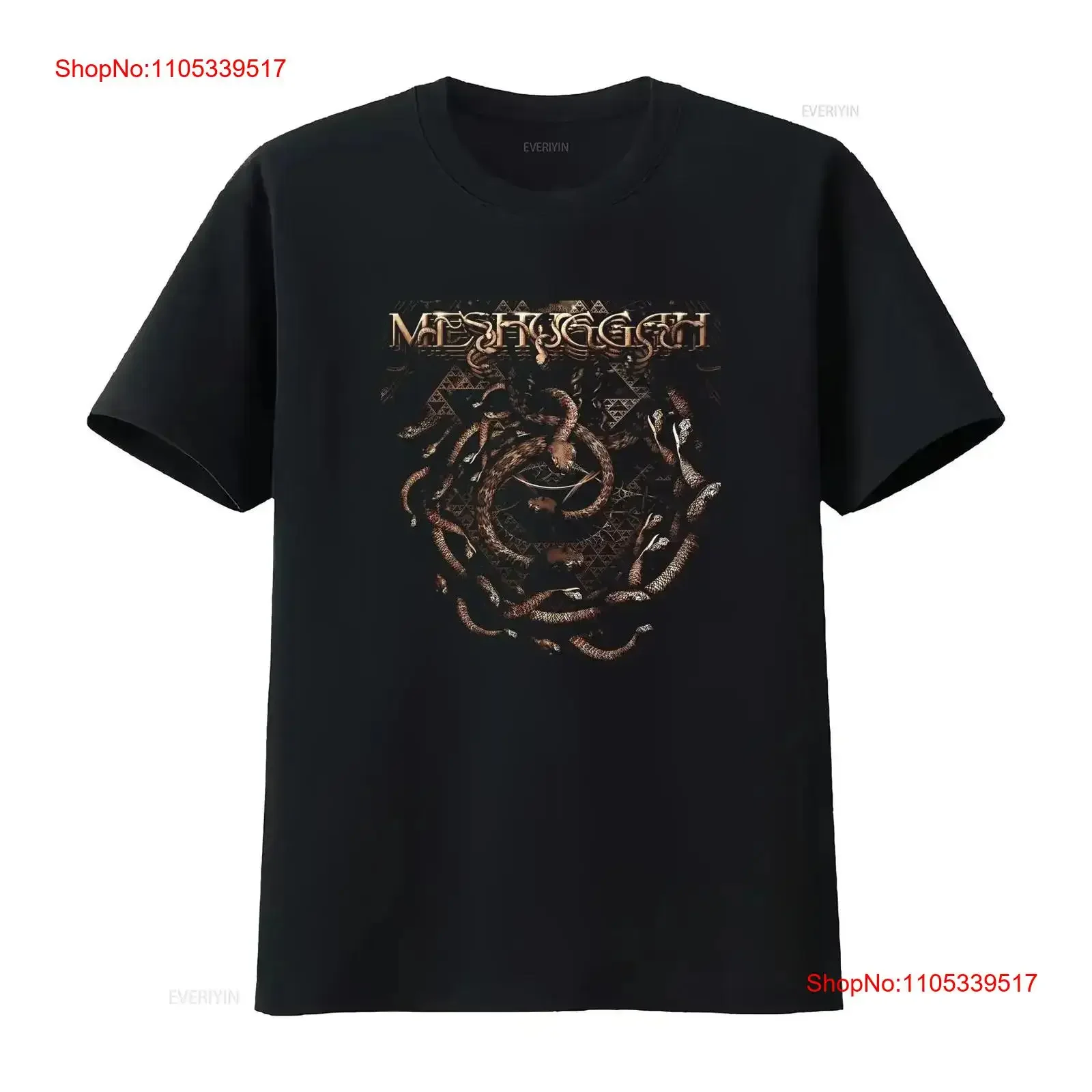 Rare Meshuggah Band For Fan Black S 2345XL T Shirt GB426 vintage Washed Stylish Soft Casual fashion Top Everyday Wear vintage