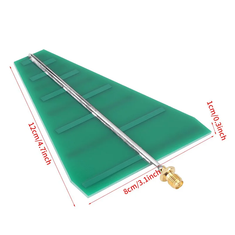 A19E-UWB Ultra Wideband Log Periodic Antenna 1.35Ghz - 9.5Ghz Multi-Function Convenience Practical Portable Module