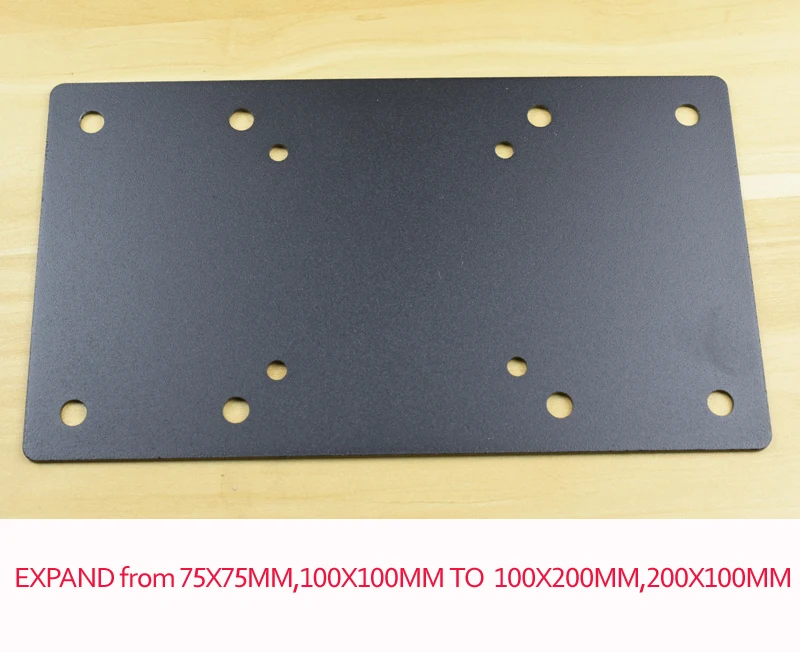 P200 mocowanie telewizora lcd uchwyt wspornika adapter pasek rozszerzenia duży VESA elementy płyt VESA 100X100 200X100 100X200 ( 200X200 tylko P200))