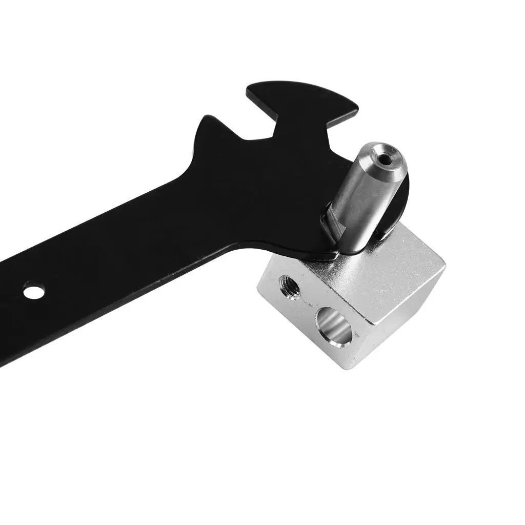 

2 гаечных ключа 5 в 1, стальной плоский гаечный ключ от 5,7 мм до 20,2 мм для сопла MK8 MK10