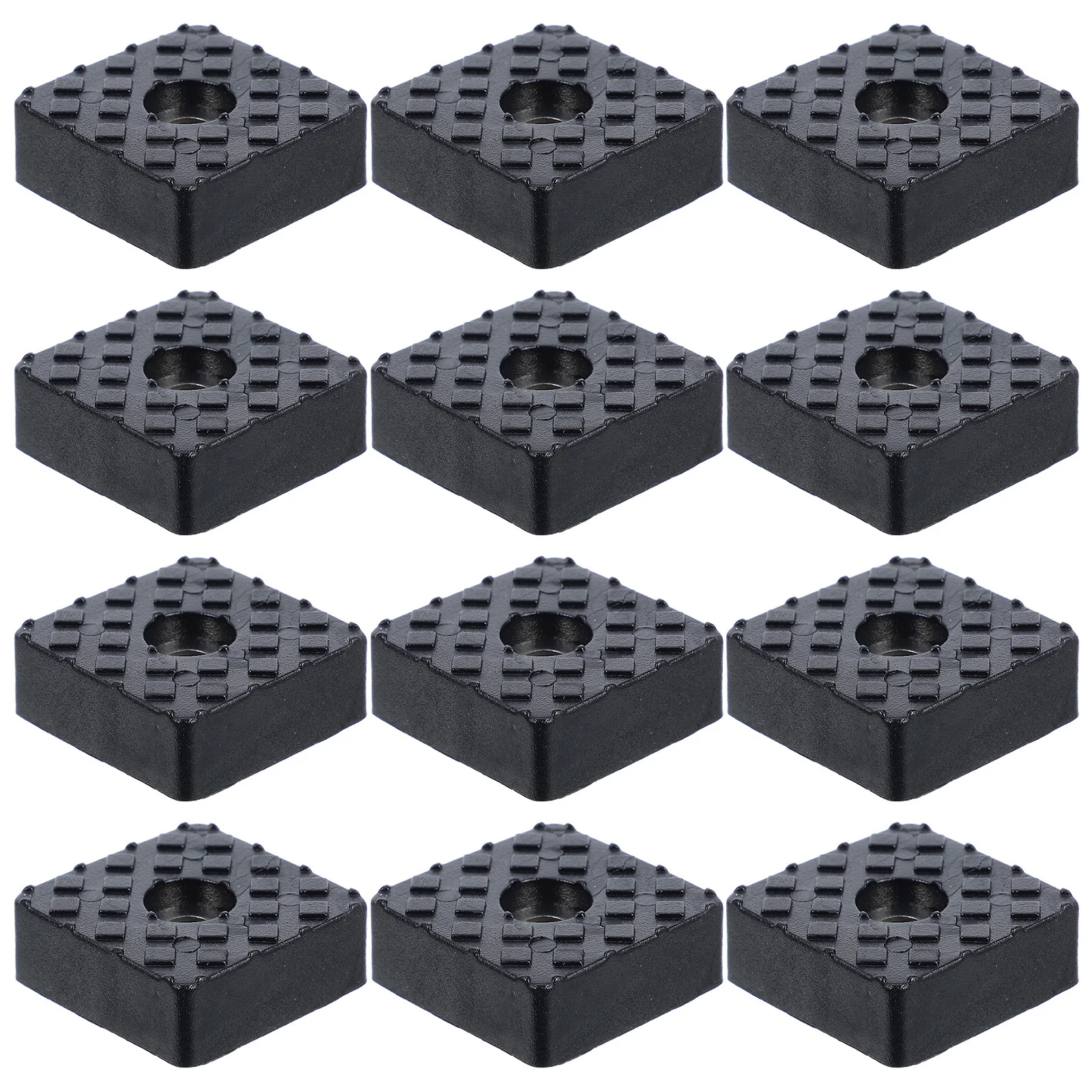 

12pcs Anti-Slip Furniture Pads Rubber Floor Protectors For Chair Sofa Table Bed Legs Stable Support Noise Reduction Universal