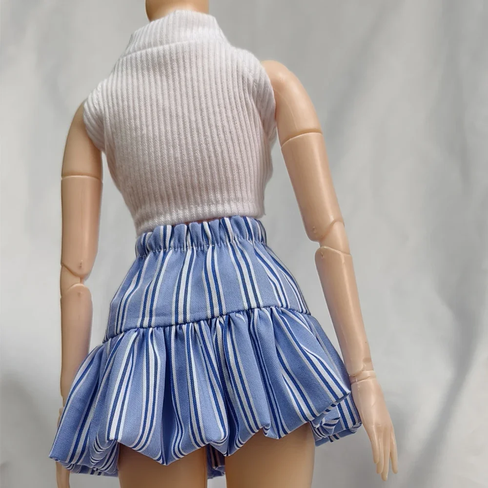 Ropa de muñeca para muñeca Bjd de 60/45/30cm, Tops 1/3 1/4 1/6, falda corta, vestido, juguetes para niña, casa de juegos, regalo de moda, accesorios para muñecas