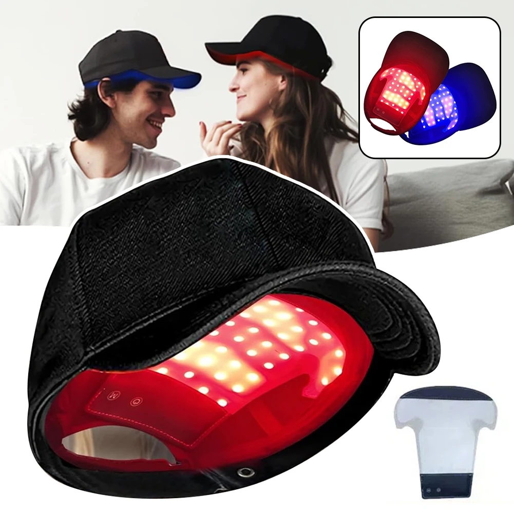 Lasers Hair Growth Cap Infrared Red Light Therapy Helmets Hat Hair Loss Treatments Hat for Men Women