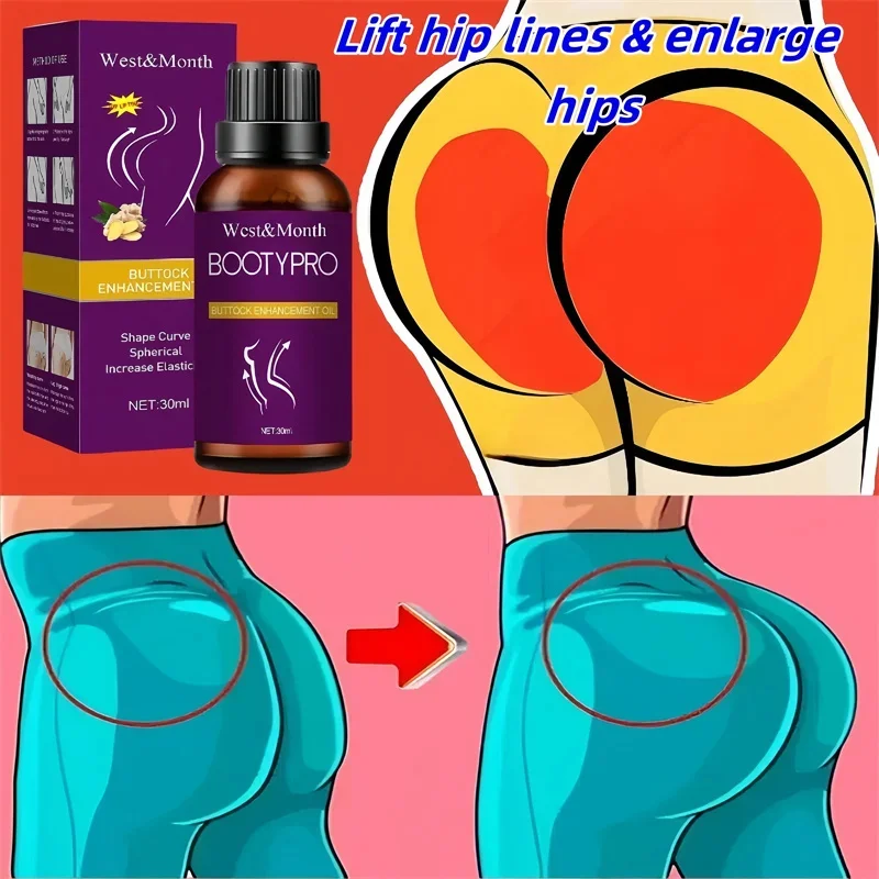 

Buttock Enlargement Oil Butt Lift Up Firming Big Hip Enhance Cream Increase Butt Breast Plump Growth Tighten Shape Sexy BodyCare
