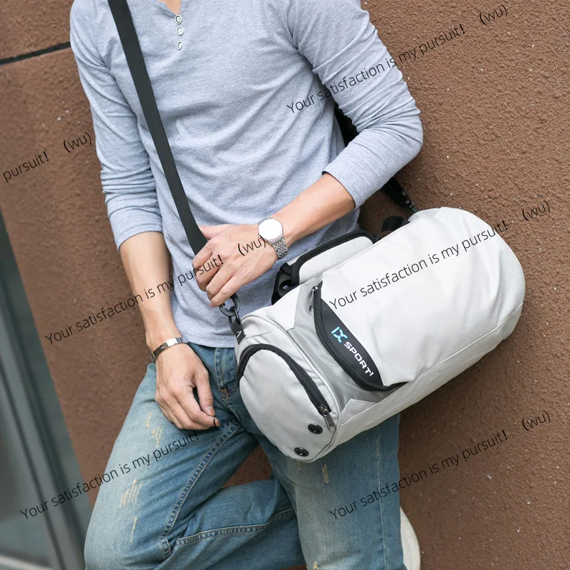 

Сумка для фитнеса, мужская и женская дорожная сумка через плечо, цилиндр, спортивная портативная сумка для тренировок по йоге