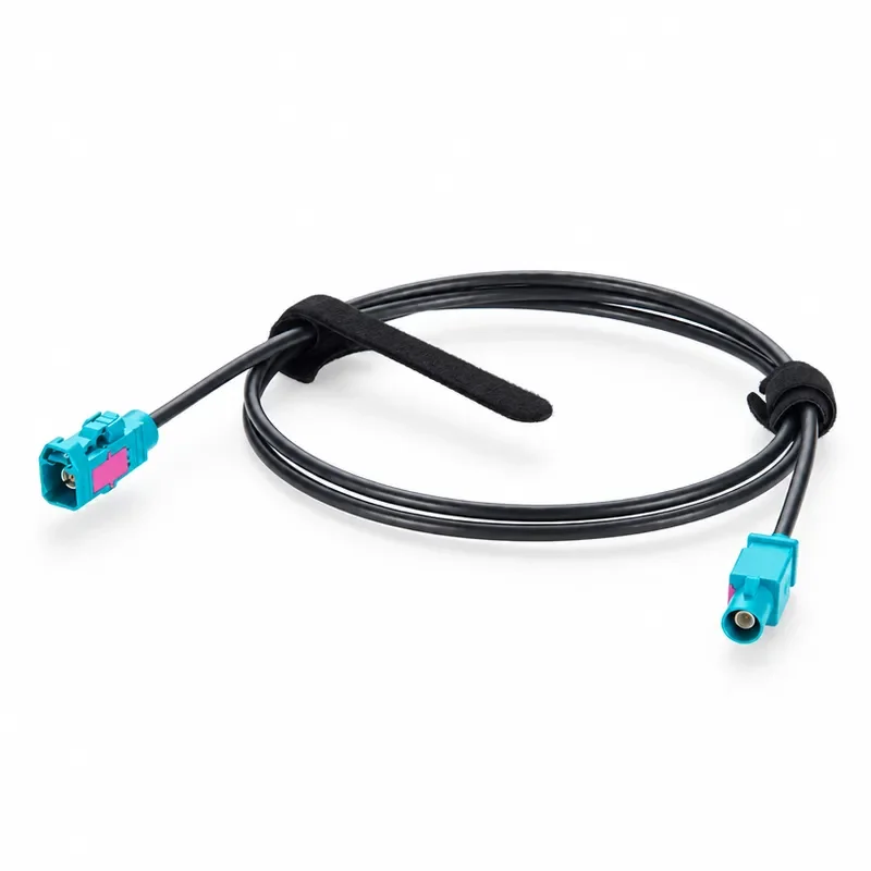 GMSL2 FAKRA Extension Cable, FARKA RF Coaxial Cable, Original Rosenberger FAKRA Z Code Cable 59Z114-000-Z to 59Z113-000-Z