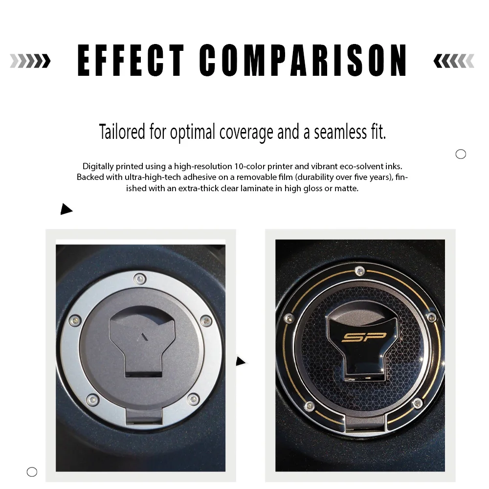 CB 1000 ホーネット SP Cb 1000 ホーネット 2025 オートバイアクセサリー 3D エポキシステッカー保護キット燃料タンクカバー