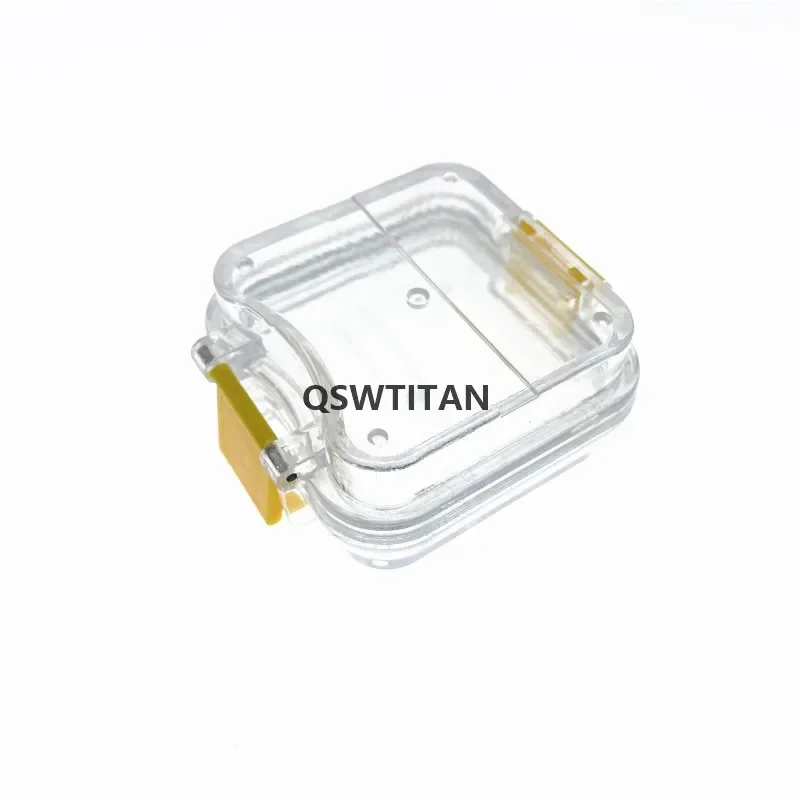 New 50pcs Plastic denture Tooth Box with Film High Quality Denture Storage Box Membrane Tooth Box