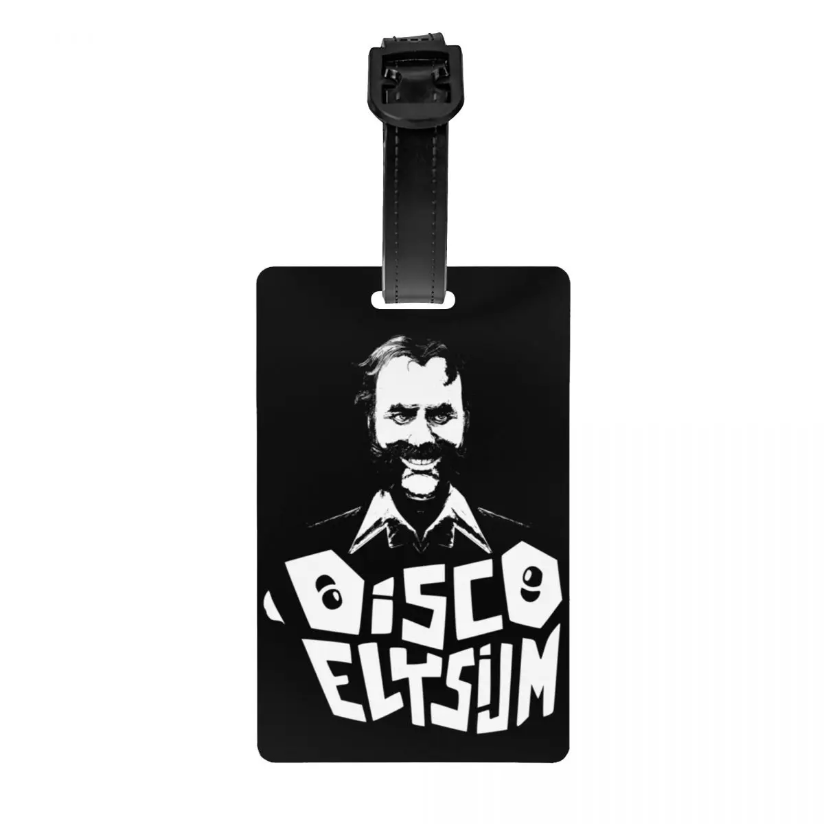 

Custom Disco Elysium Gaming Luggage Tag With Name Card Privacy Cover ID Label for Travel Bag Suitcase