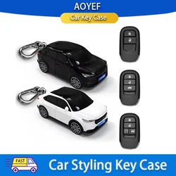 For Honda XRV 2023 Car Model for Honda 2022 2023 2024 Accord Civic HR-V CR-V Pilot Sport SI EX EX-L Key Case Cover Fob Keychian