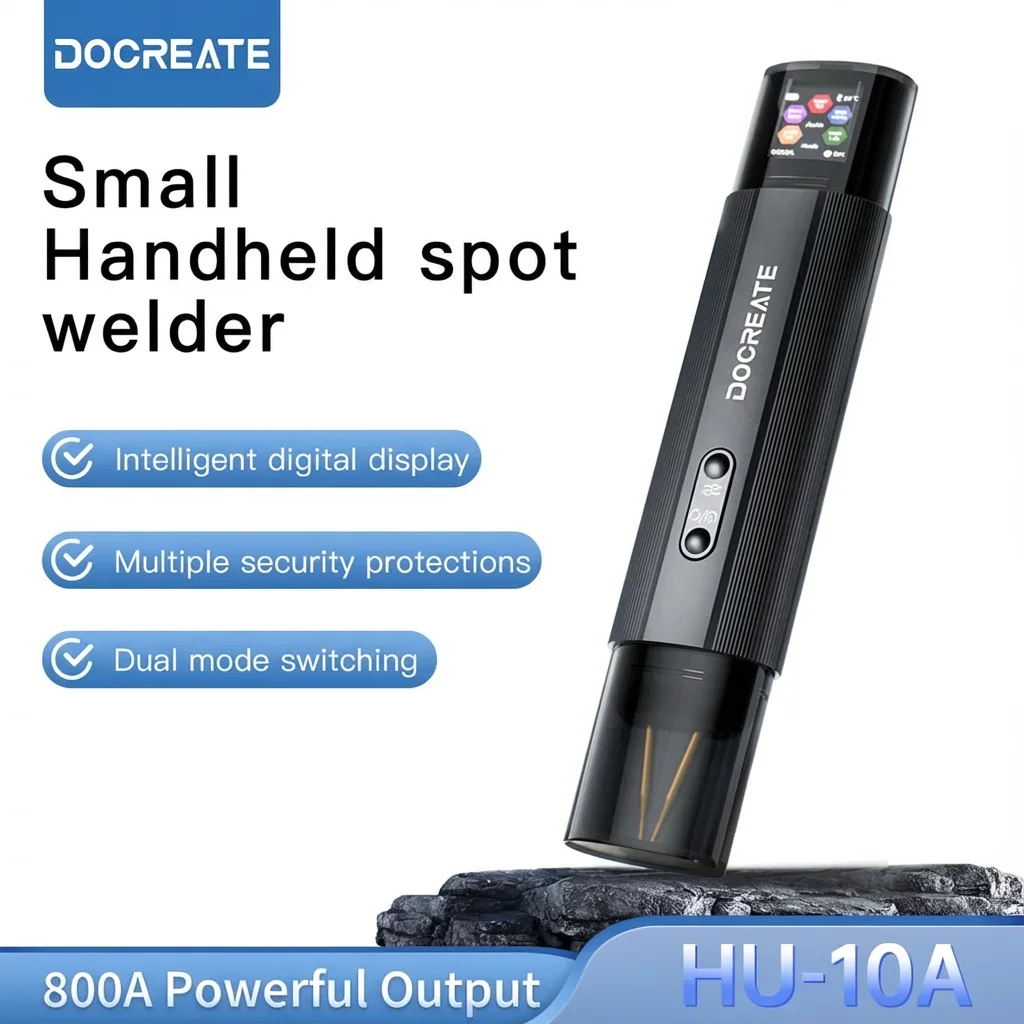 

Portable Mini Spot Welder Kit For 18650 Battery Pack Welding Machine Tools With LCD Screen Dual Mode For DIY Electronic Repair