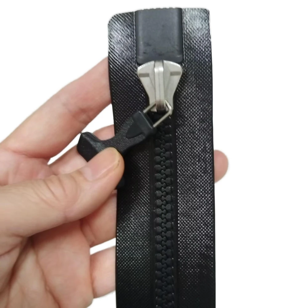 1Pcs 6# TPU Airtight Watertight  Zipper Durable Sealed Zipper for Diving Wetsuit Dry Suit Underwater Gear DIY Sewing Accessory