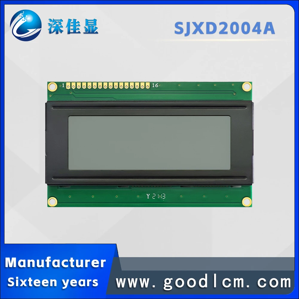 Russian language 20X4 character LCD dot matrix screen SJXD2004A With backlight industrial 20*4 digital LCM display module