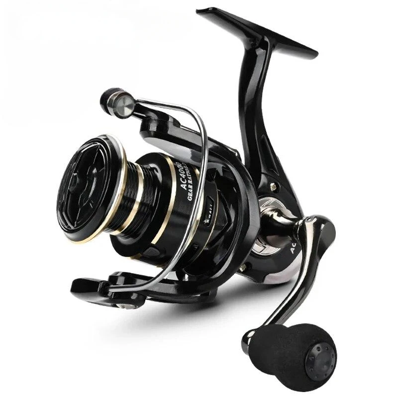 Spinning Reel Max Drag 8KG for Fishing AC4000 5000 6000Reel Metal Spool Handle Sea Jig Carp Reel Fishing Coil Wheel