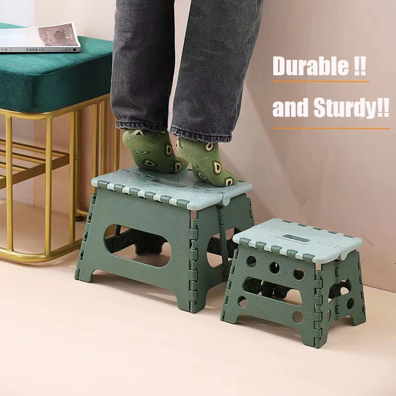 Portable Folding Stool, Multifunctional Stools, Thickened, High Load Bearing, Durable, Camping, Party, Fishing, Lndoor