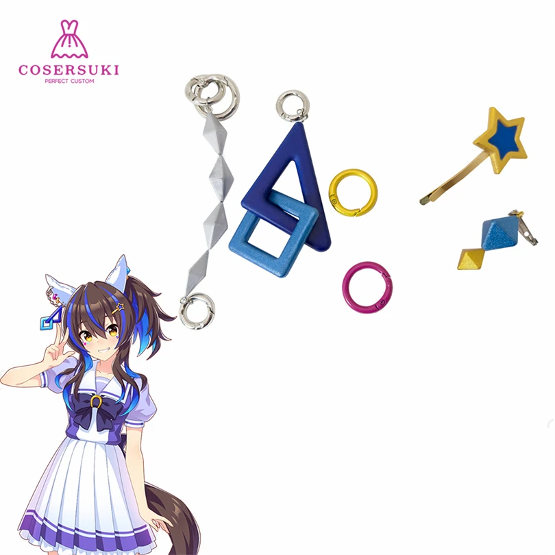 

Uma Musume Pretty Derby Daitaku Helios Косплей Головные уборы Хэллоуин Рождество Карнавал событие аксессуары для волос