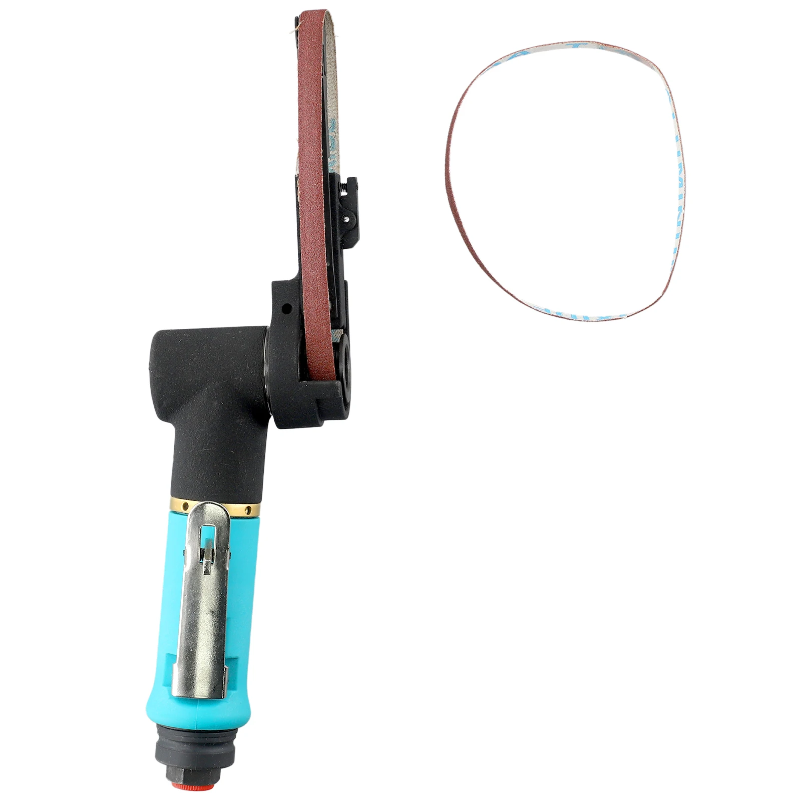 Professional Air Belt Sander Grinding Pneumatic Sanding Belt Grinder Machine Sanding Belt Adapter Sanding Belt Sander