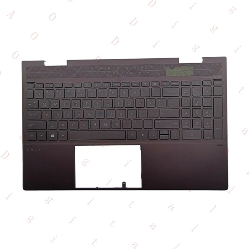 WW For HP ENVY X360 15-ED TPN-C149 C Shell Palm Backlit Keyboard Brown AM2U000650