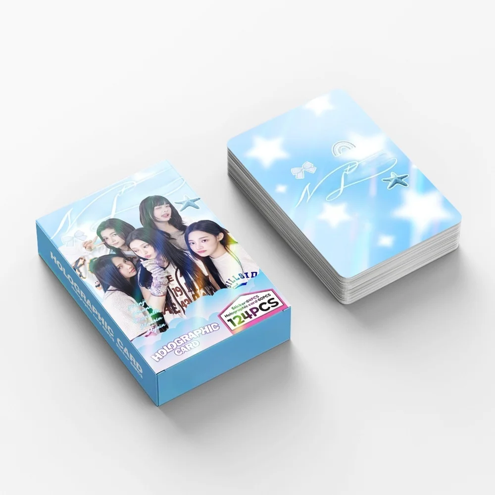 92/124pcs Girls Group Lomo Cards Stickers Set New album Photocards Fans Peripheral album commemorative Collection Card Gifts view 3
