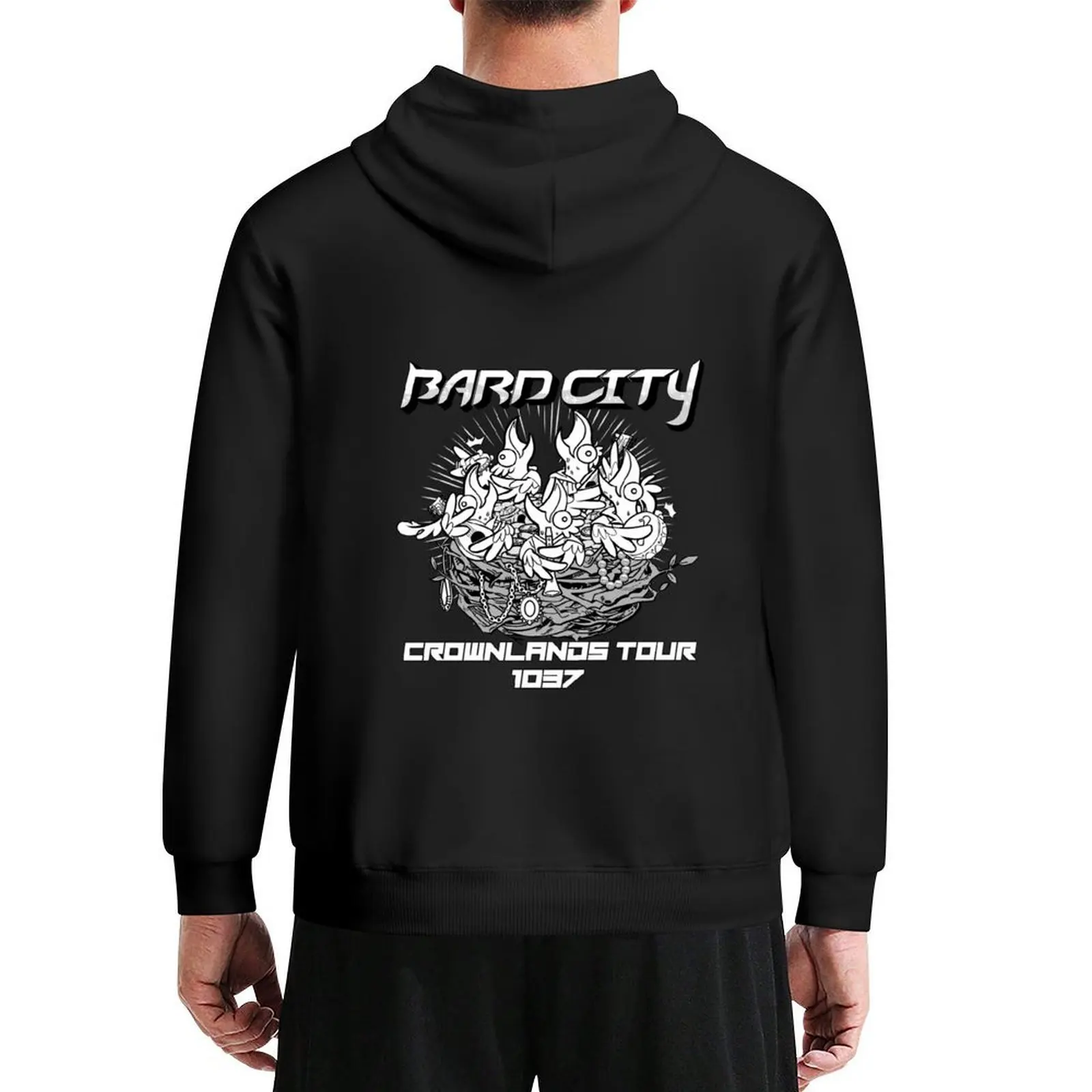 

Bard City Crownlands Tour Hoodie mens clothing clothes for men men's coat korean clothes new hooded tee