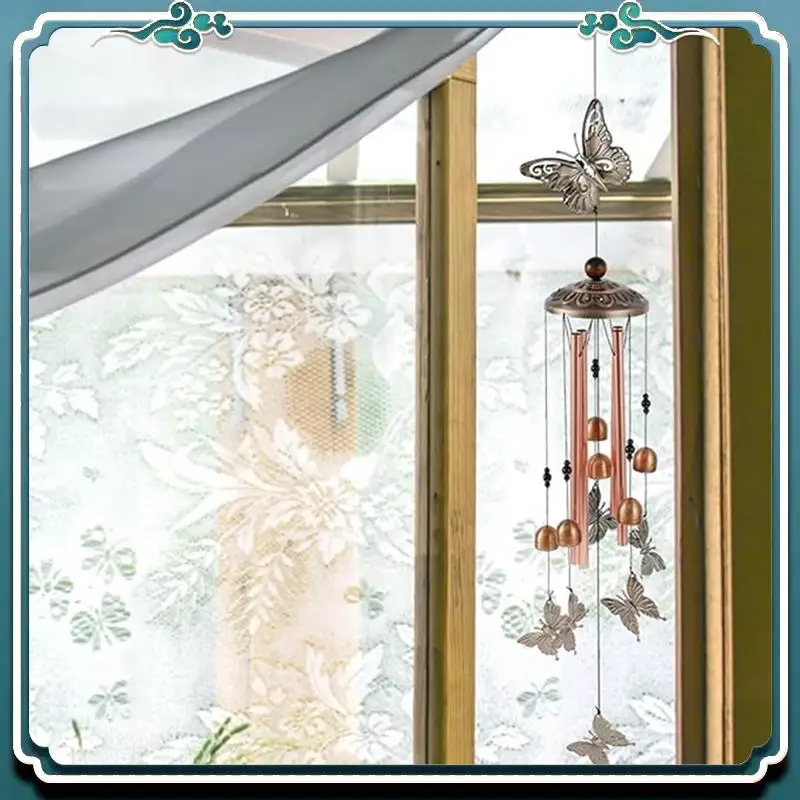 

Premium Wind Chimes, Garden Windchimes Decorations Outdoor Patio Decorations Indoor Outdoor Wind Chimes, Retro Memorial Chimes D