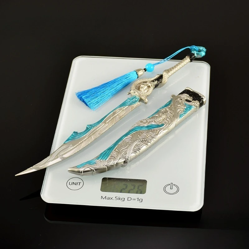 26 سنتيمتر/10.24in كاتانا السيوف NarakaBladepoint سلاح نموذج الساموراي المعادن لعبة الأجهزة الطرفية تأثيري هدية لوازم الحفلات اللعب في الهواء الطلق